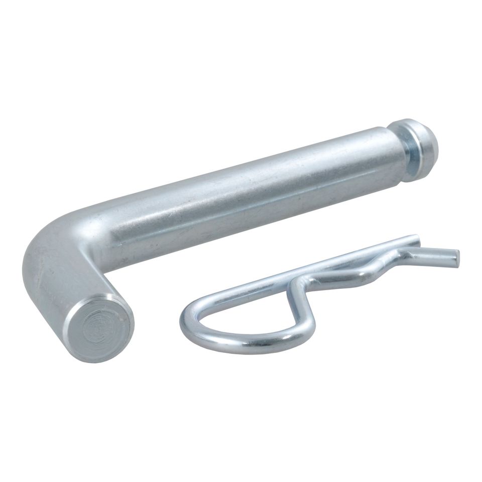 21582 - Trailer Hitch Pin & Clip with Grooved Head, 5/8-Inch Diameter, Fits 2 or 2-1/2-Inch Receiver