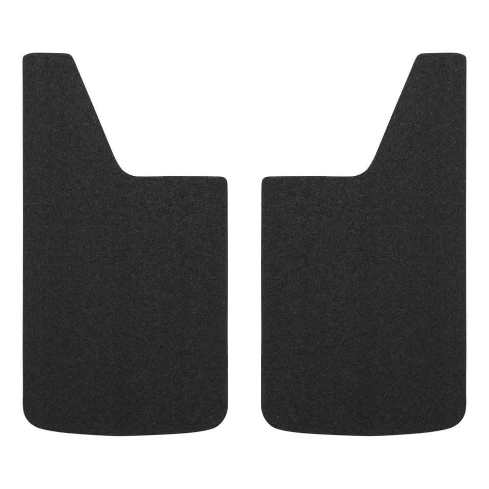 251023 - Universal Front or Rear 12-Inch x 23-Inch Textured Rubber Mud Guards, 2 Flaps
