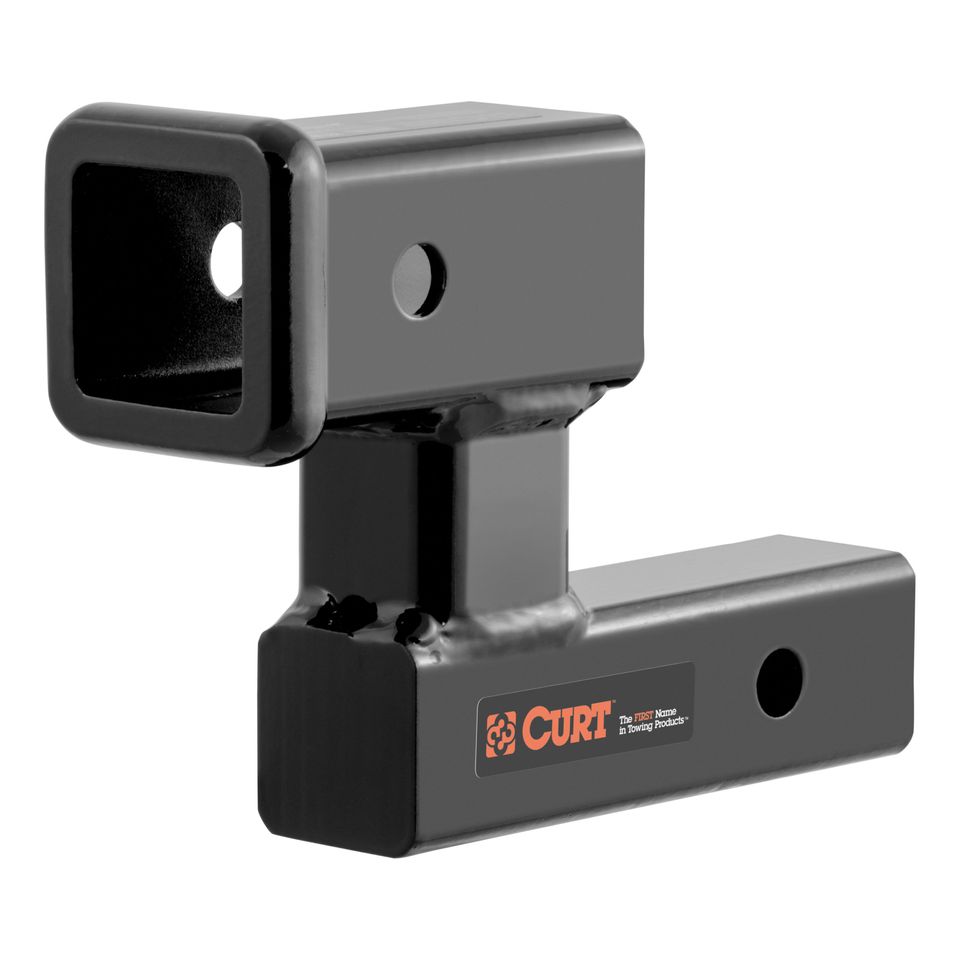 45794 - Raised Trailer Hitch Extender, Fits 2-Inch Receiver, Extends 5-1/4", 4-1/4-In Rise