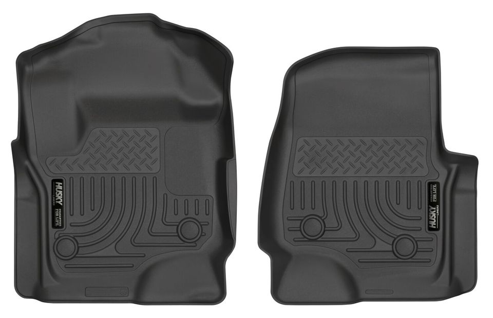 13321 - Weatherbeater - Front Floor Liners - 2017-2026 Ford F-250 Super Duty, 2017-2026 Ford F-350 Super Duty and more