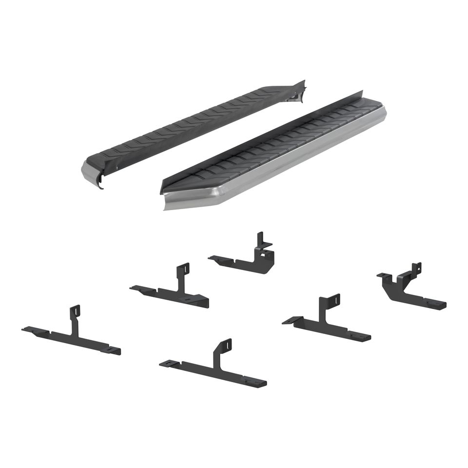 2051033 - AeroTread 5 x 67-Inch Polished Stainless SUV Running Boards, Select Chevrolet Equinox, GMC Terrain - 2018-2024 Chevrolet Equinox and more