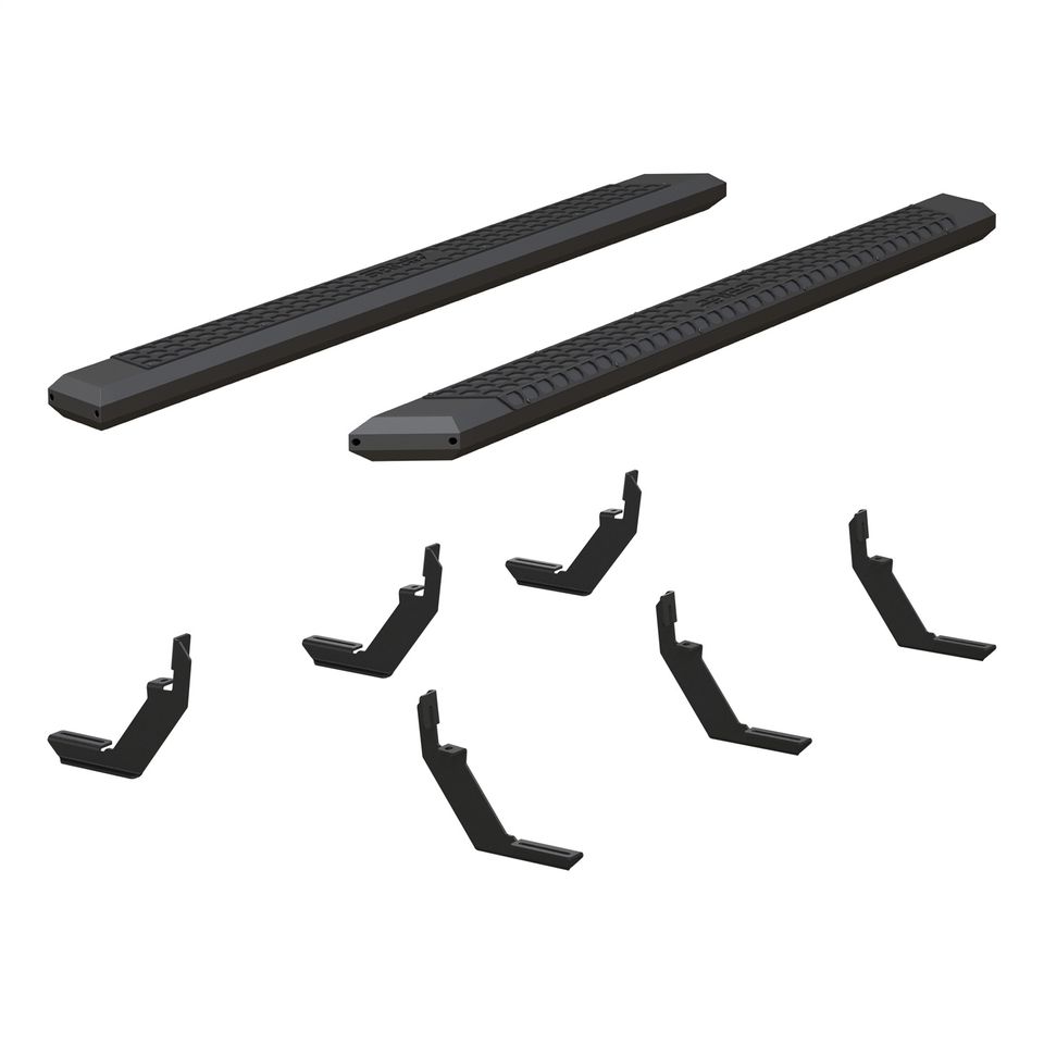 2556044 - AdvantEDGE Black Aluminum 85-Inch Truck Running Boards; Select Chevrole - 2015-2022,2024-2026 Chevrolet Colorado and more