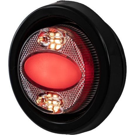 5622001 - 2 Inch Marker Strobe Combo Light - Amber/Red