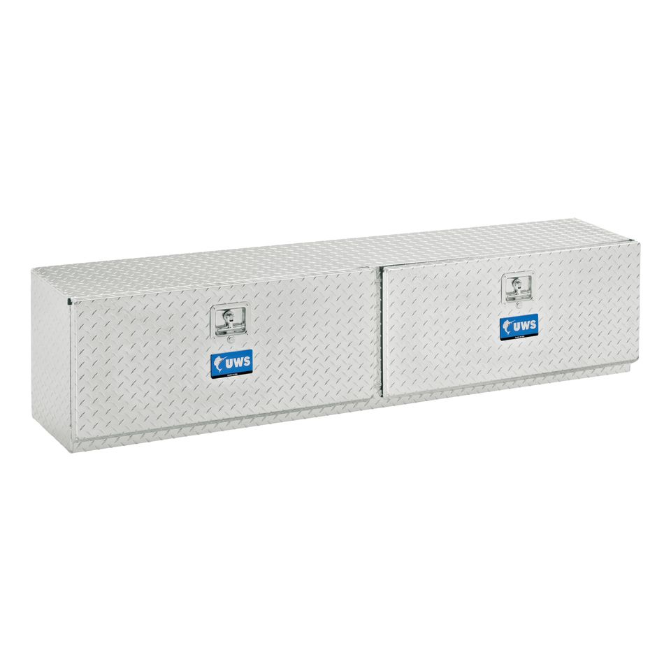 TBTS-72 - Bright Aluminum 72" Double-Door Topside Truck Tool Box (LTL Shipping Only)