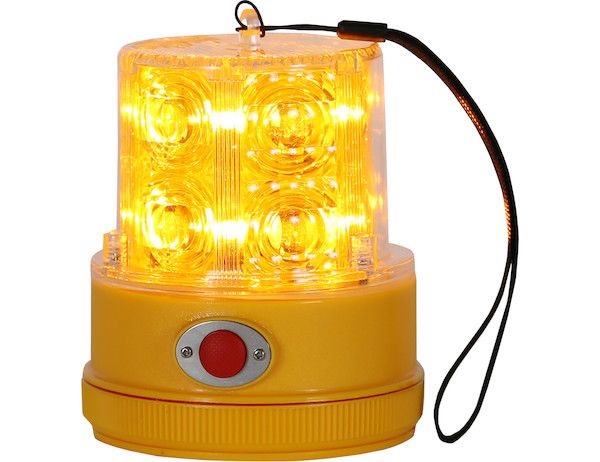 SL475A - 5 Inch by 4 Inch Portable Amber LED Beacon Light