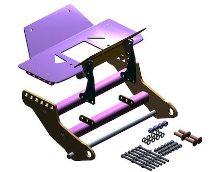 16068100 - MUT/VUT Series Mount for CFMOTO® UFORCE 1000/1000XL (2020+)