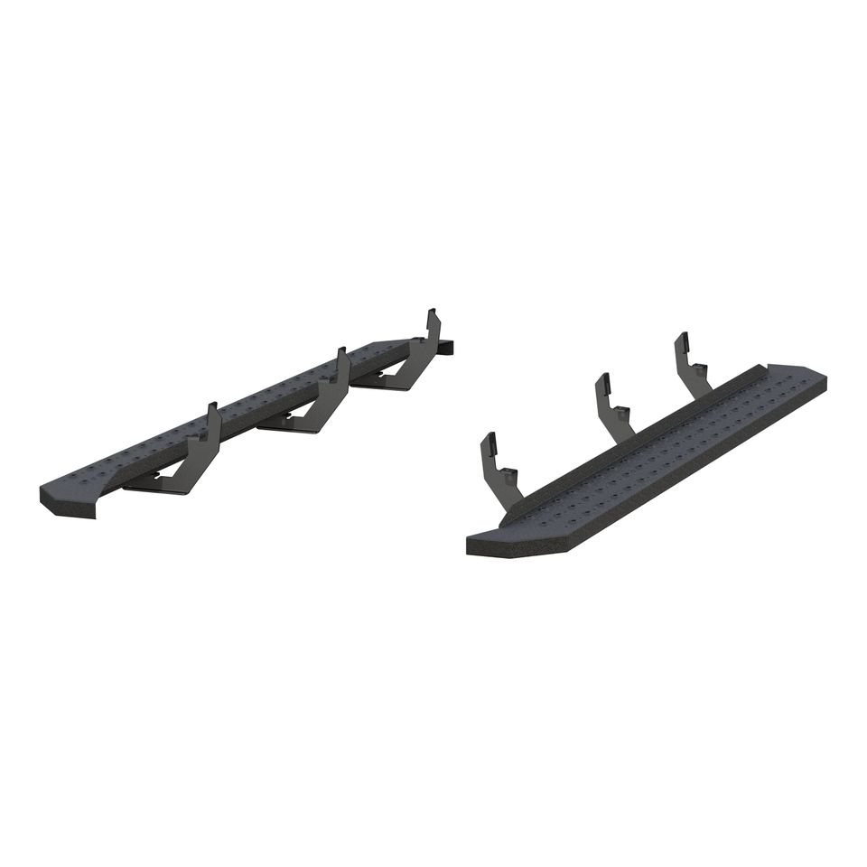 2055533 - RidgeStep Black Steel 6-1/2 x 85-Inch Truck Running Boards, Select Chevrolet Colorado, GMC Canyon - 2015-2026 Chevrolet Colorado and more