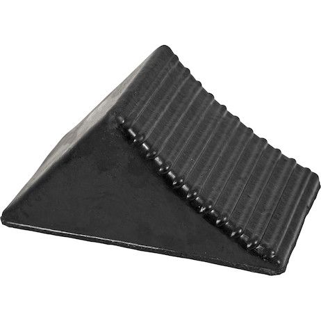 WC1467A - Rubber Wheel Chock 8x5x4 Inch
