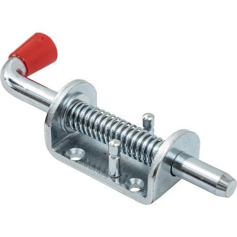 B2575 - 1/2 Inch Zinc Plated Spring Latch Assembly - 1.56 x 6.51 Inch Long