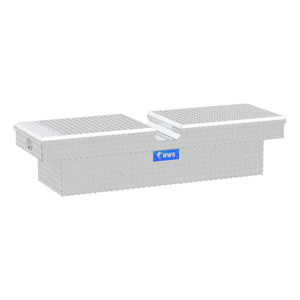 TB-63 - Bright Aluminum 63" Gull Wing Crossover Truck Tool Box (LTL Shipping Only) - 1998-2011,2024-2026 Ford Ranger and more