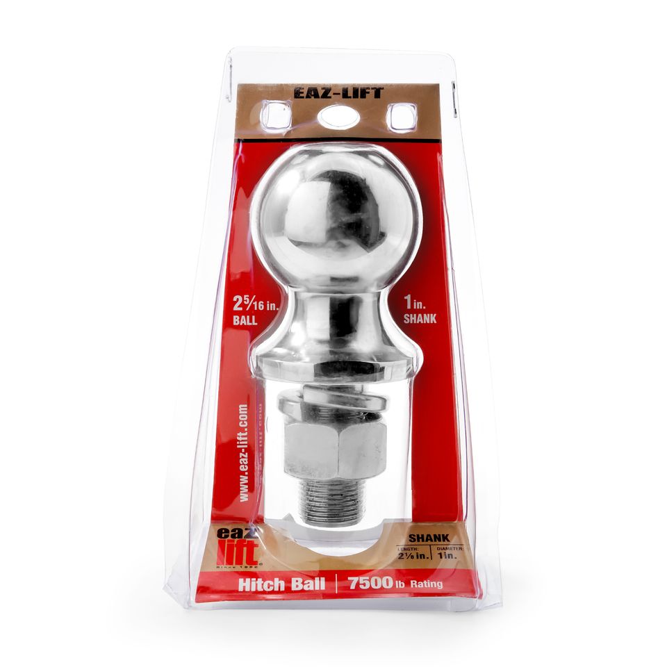 48224 - Eaz-Lift - Hitch Ball; 7500lb Rating; 2-5/16"x1"x2-1/8"