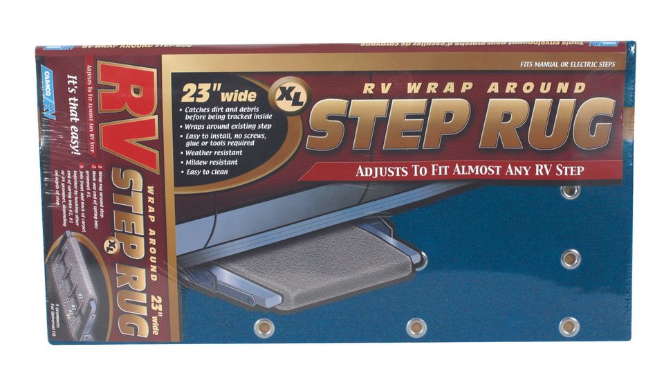 42934 - Step Rug, XL Blue 23"W x 22"L (E/F)