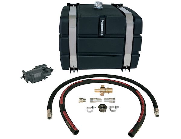 SMWLK50ADMCCW - 50 Gallon Side-Mount Reservoir/Direct Mount Pump Wetline Kit CCW with Aluminum Tank