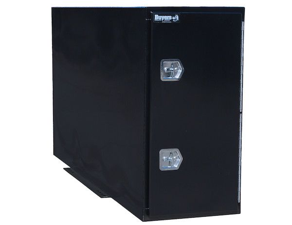 BP964824B - Black Steel Straight Side Backpack Truck Box - T-Handle Latch