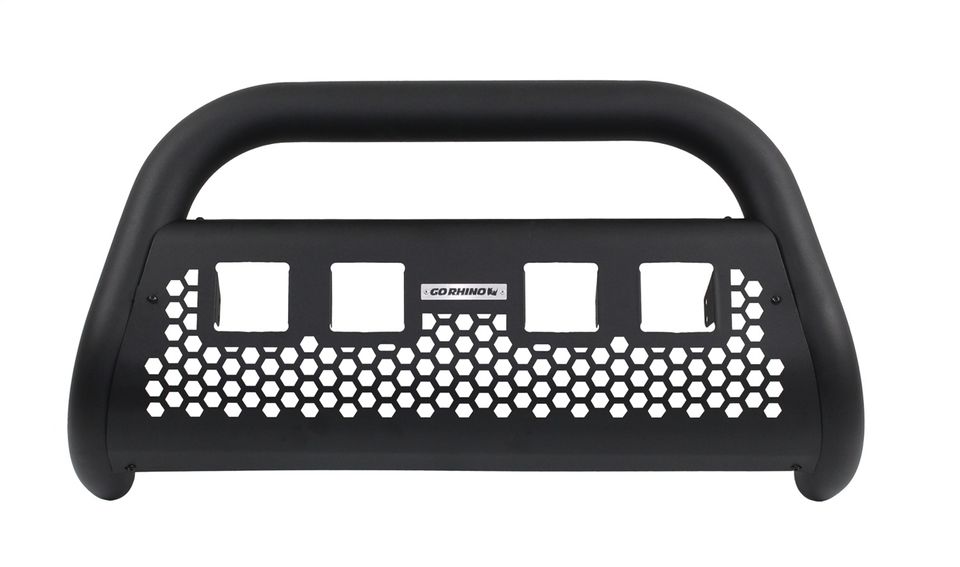 55346T - RC2 Bull Bar with Holes for 4 Cubes (Front Guard only; no mounting brackets) - 1997-2026 Ford F-150 and more