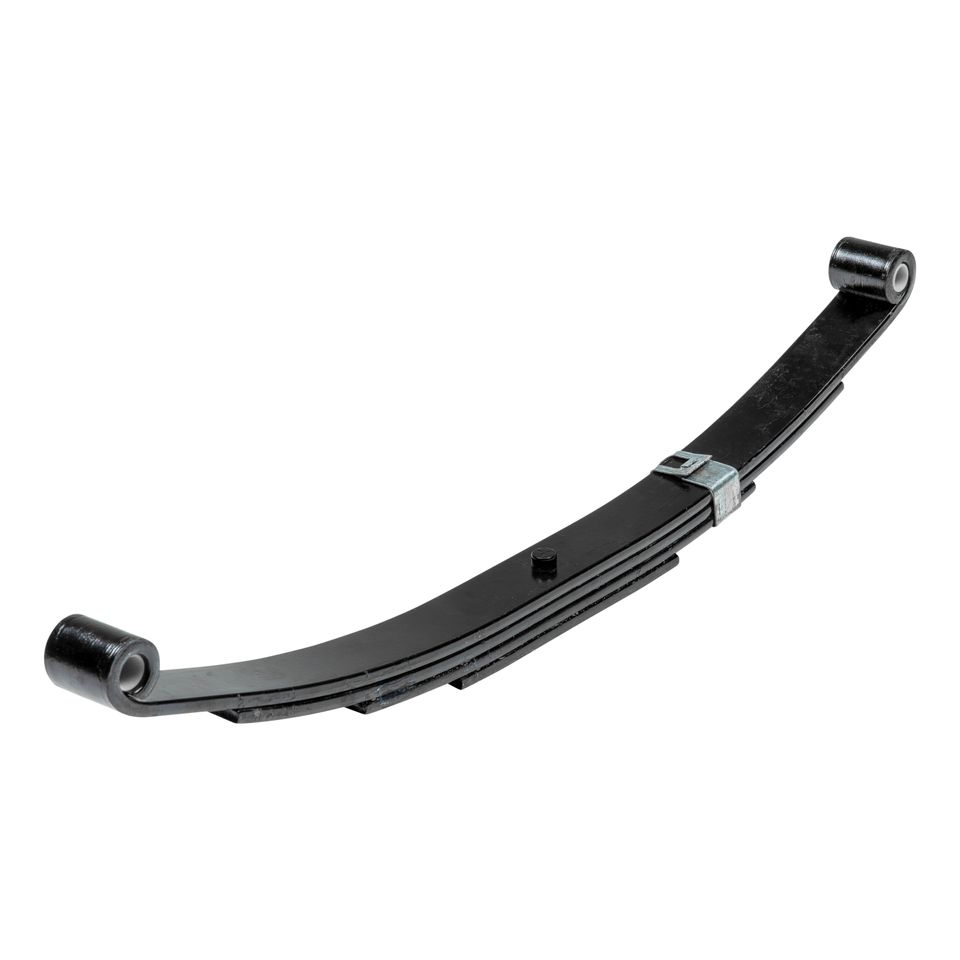 124903 - Trailer Double-Eye Leaf Spring - 1,750-lb. Spring Capacity, 4-Leaf, 1-3/4" Wide x 25-1/4" Long Eye-to-Eye Unloaded