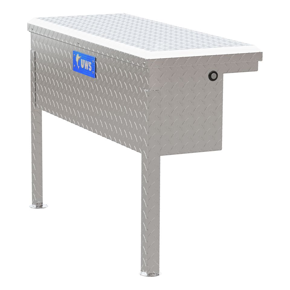 TBSM-36-LP - Bright Aluminum 36" Truck Side Tool Box with Low Profile (LTL Shipping Only)