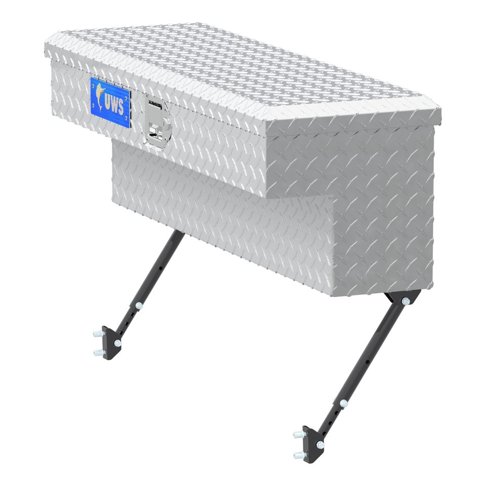 EC30071-MK2 - 36-Inch Heavy-Wall Aluminum Truck Side Tool Box, RigidCore Lid, Space-Saving Legs