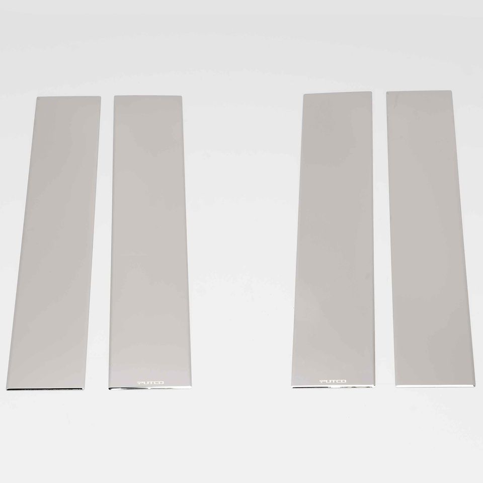402679 - Stainless Steel Pillar Posts Trim Kits - Fits Ford F150 15-26/ Raptor 17-26 / F250 - F350 2017-2022 w/o KeyPad - 2017-2022 Ford F-250 Super Duty and more