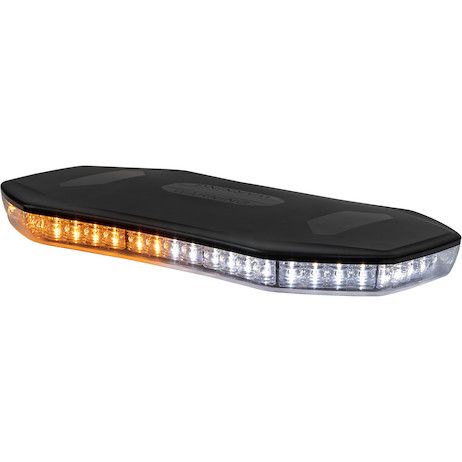 8891111 - Class 1 Low Profile Hexagonal LED Mini Light Bar - Amber/Clear