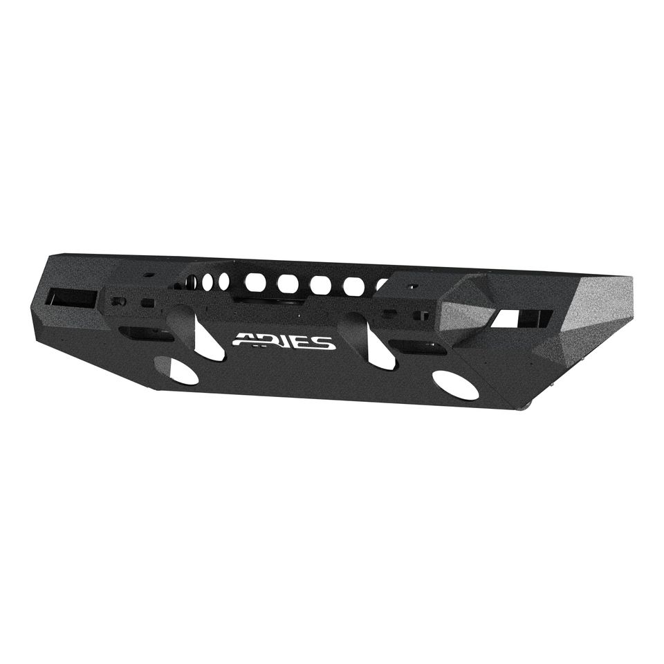 2082076 - TrailChaser Black Aluminum Front Bumper with Winch Mount, Select Jeep Wrangler JL, Gladiator - 2020-2026 Jeep Gladiator and more
