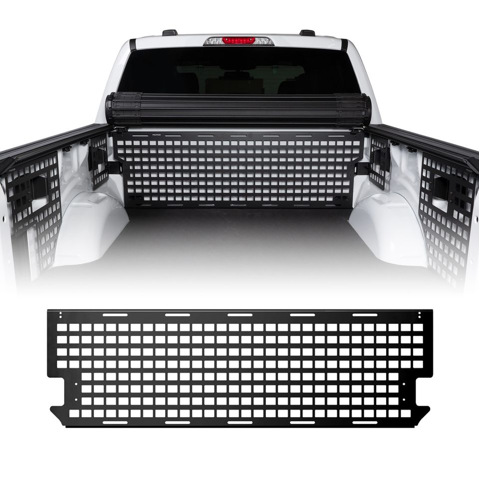 195113 - Truck Bed Molle Panels - Front Bulk Head Panel Fits Ford F150 2015-2026 6'7'' Bed / 8' Bed - 2015-2025 Ford F-150