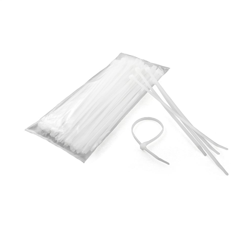 59728 - 7-1/4in. Plastic Zip Wire Ties (100-Pack)