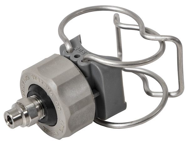 3033911 - Quick Connect Spray Nozzle for Left and Right Lanes on Three Lane Stainless Steel Spray Bars