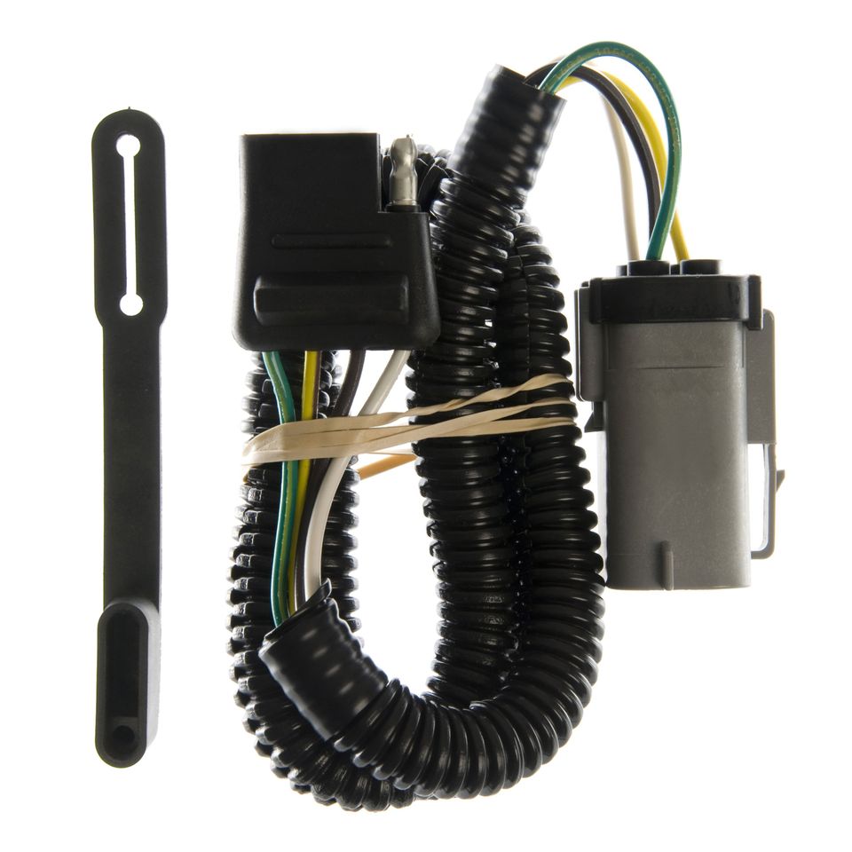 55265 - Vehicle-Side Custom 4-Pin Trailer Wiring Harness, Fits Select Ford F-250, F-350 Super Duty - 2002-2004 Ford F-250 Super Duty and more