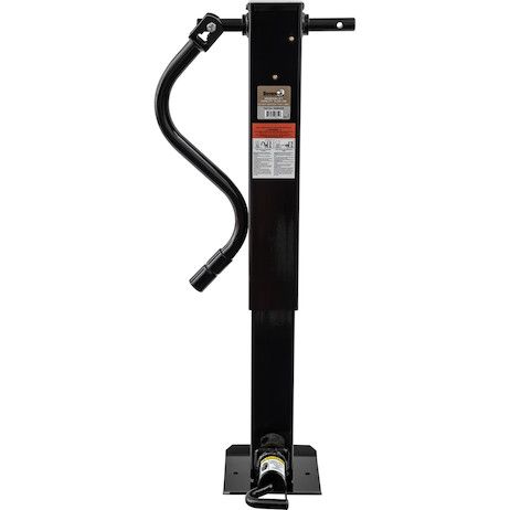 0091415H - 12 Inch Heavy-Duty Front Pin 4 Inch Square Jack with Handle