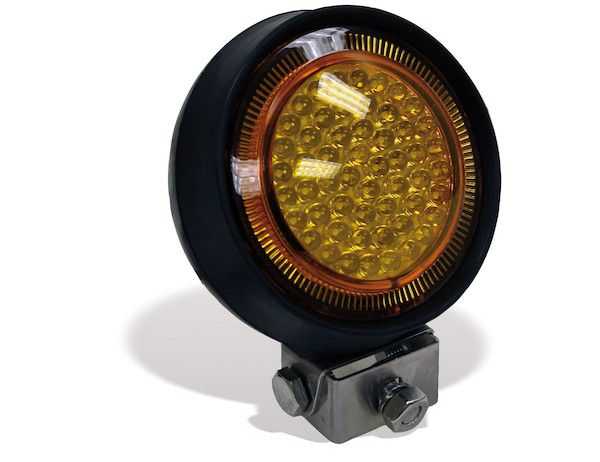 1492111 - 5 Inch Amber LED Sealed Rubber Flood Light
