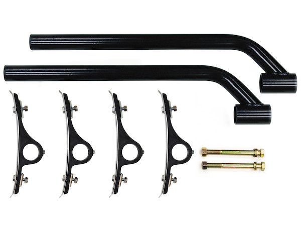 8591000 - Black Powder Coated Poly Fender Mounting Kit - One per fender required
