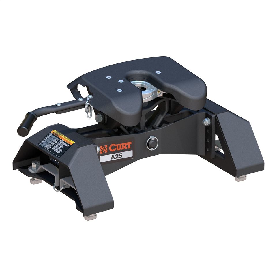 16093 - A25 5th Wheel Hitch; Select Silverado; Sierra 2500; 3500 HD; 8ft. Bed Puck Syste - 2020-2026 Chevrolet Silverado 2500 HD and more