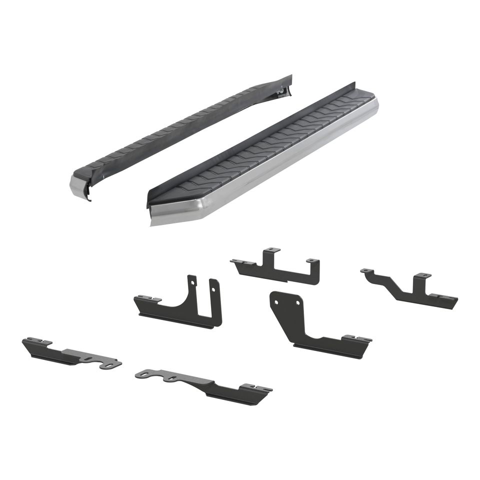 2051020 - AeroTread 5 x 76-Inch Polished Stainless SUV Running Boards, Select Chevrolet Traverse, GMC Acadia - 2009-2017 Chevrolet Traverse and more