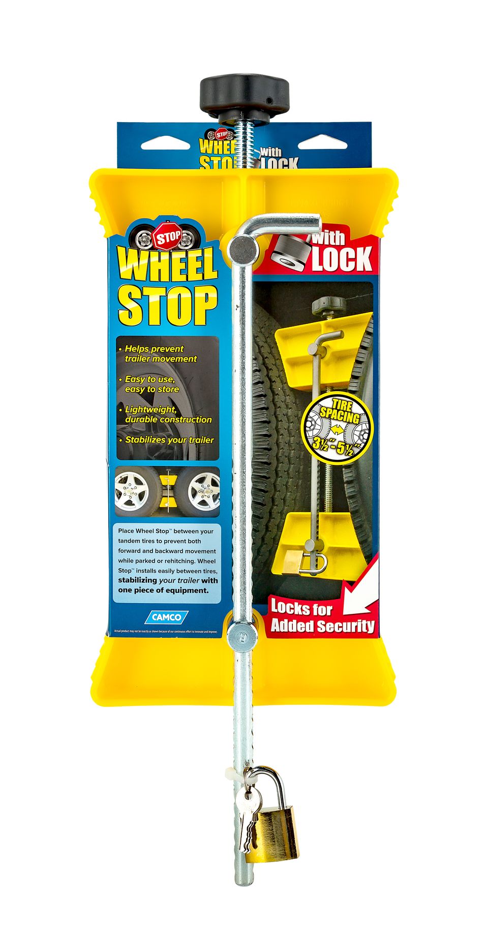 44642 - Wheel Stop w/Locking Feature