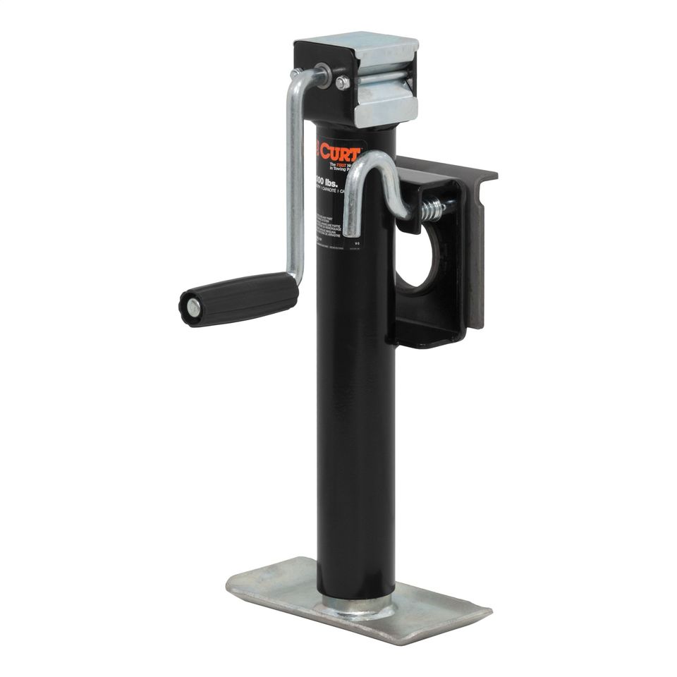 28302 - Bracket-Mount Swivel Jack with Side Handle (2;000 lbs; 10in. Travel)