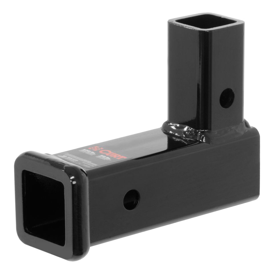 45013 - Vertical Receiver Trailer Hitch Adapter, 2-Inch, 5,000 lbs, 2-7/16-In Rise