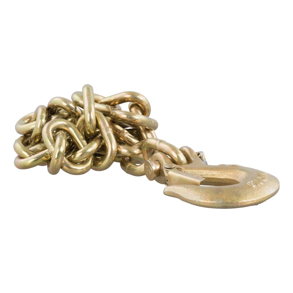 80304 - 35in. Safety Chain with 1 Clevis Hook (18;800 lbs; Yellow Zinc)