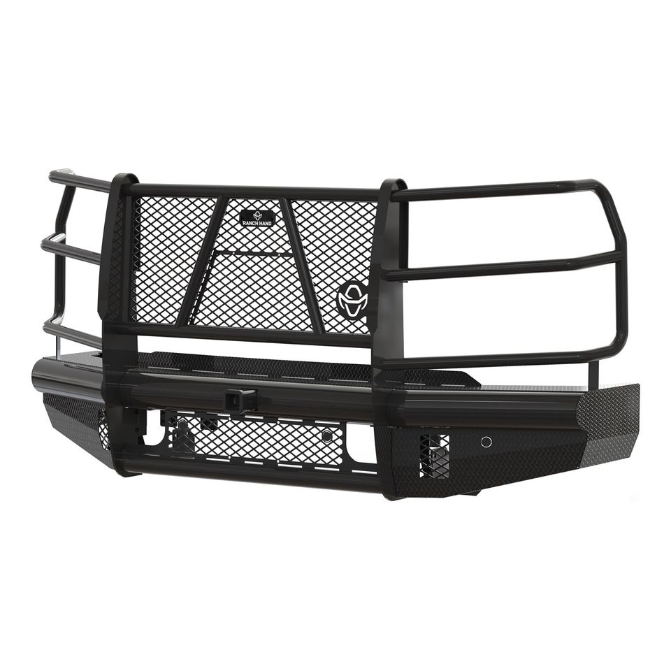 FBC241BLR - Legend Series Front Bumper - 2024-2026 Chevrolet Silverado 2500 HD, 2024-2026 Chevrolet Silverado 3500 HD