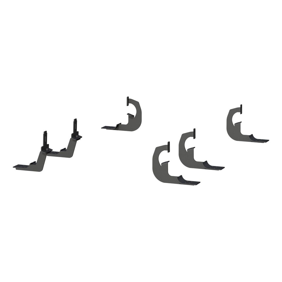 4407 - Mounting Brackets for 6" Oval Side Bars - 2007-2019 Chevrolet Silverado 2500 HD, 2007-2019 Chevrolet Silverado 3500 HD and more