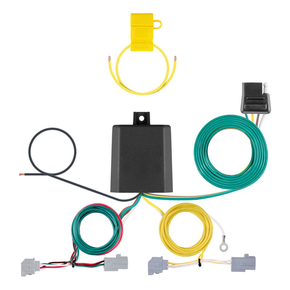 56536 - Custom Wiring Harness; 4-Way Flat Output; Select Toyota Crown - 1958-1972,2023-2026 Toyota Crown, 2008-2022 Buick Enclave and more