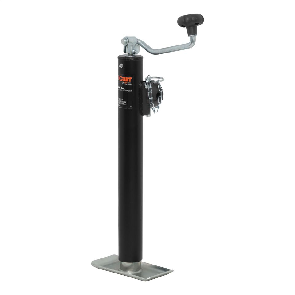 28322 - Pipe-Mount Swivel Jack with Top Handle (2;000 lbs; 15in. Travel)