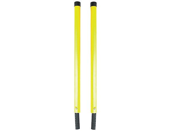 1308150 - 1-5/16 x 24 Inch Fluorescent Yellow Oversized Bumper Marker Sight Rods