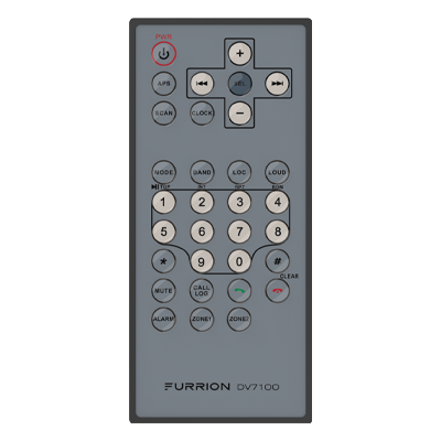 2021123986 - Replacement Remote Control for DV7100 Entertainment System #C-DV7100-RC
