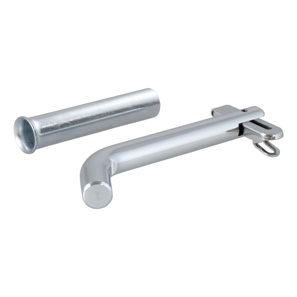 21561 - Swivel Trailer Hitch Pin, 1/2-Inch Diameter with 5/8-Inch Adapter, Fits 1-1/4 or 2-Inch Receiver