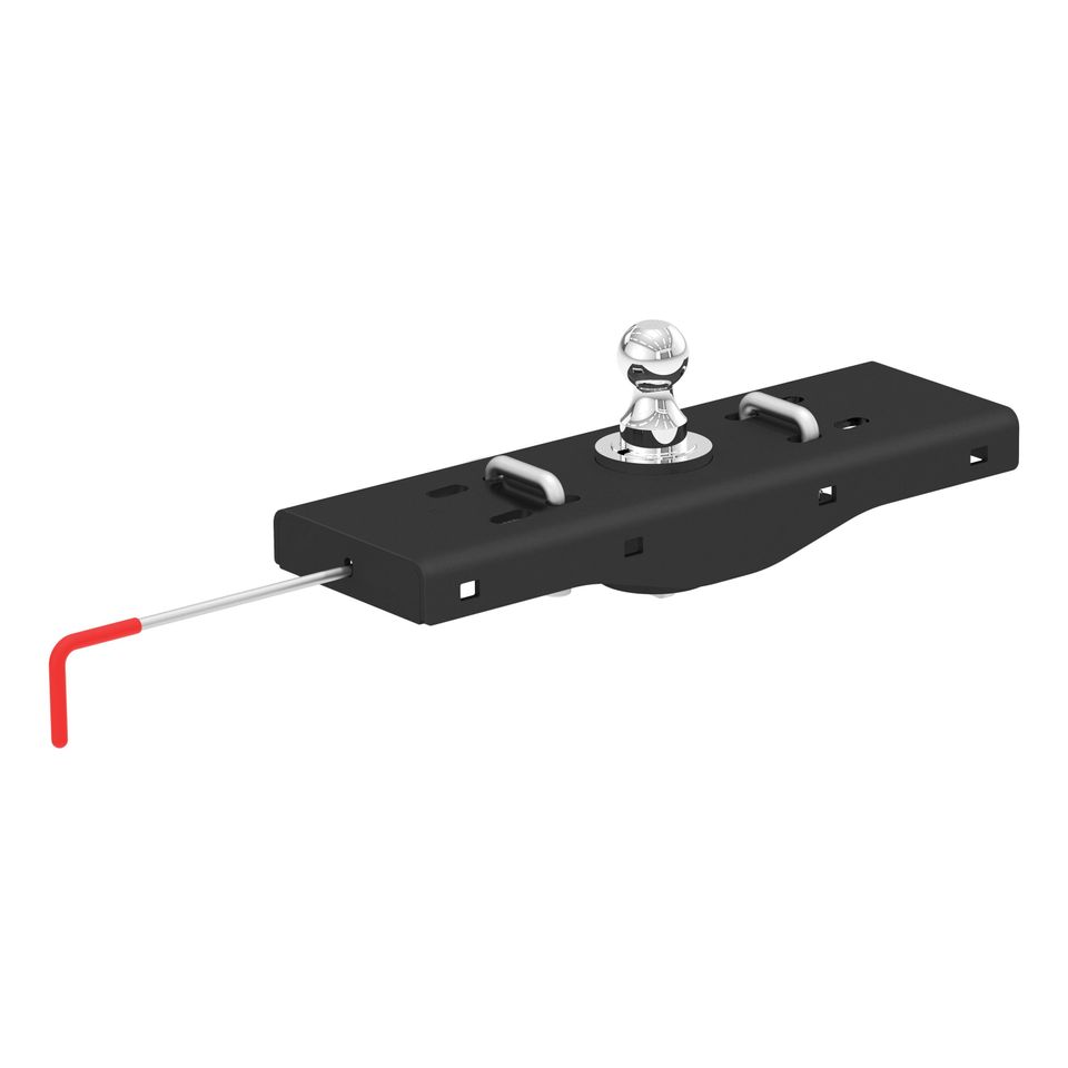 60619 - Double Lock EZr Gooseneck Hitch with 2-5/16-Inch Flip-and-Store Ball, 30,000 lbs - 1999-2016 Ford F-250 Super Duty and more