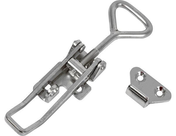 3049352 - 6" Heavy Duty Stainless Steel Adjustable-Grip Draw Latch