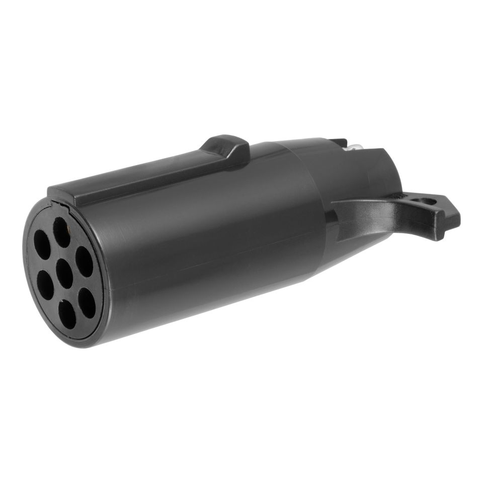 57041 - 7-Way Round Vehicle-Side to 4-Way Flat Trailer Wiring Adapter