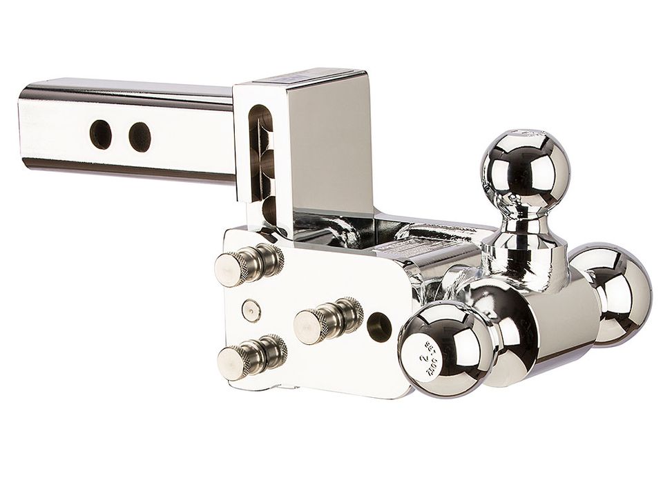 TS10047C - 2" Model 6 Chrome T&S Tri Ball
