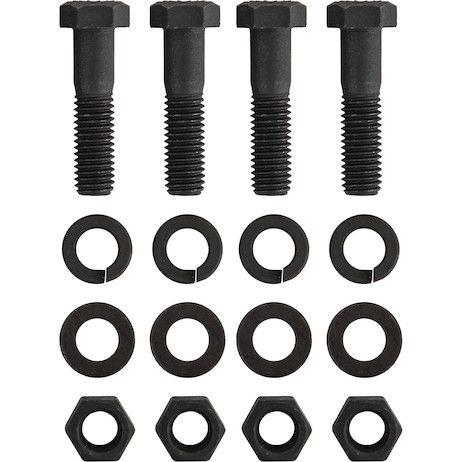 8520 - Mounting Kit: (4) 1/2 in. x 2 in. Grade 8 cap screws, (4) 1/2 in. Grade 8 hex nuts, and (4) 1/2 in. heavy lock washers